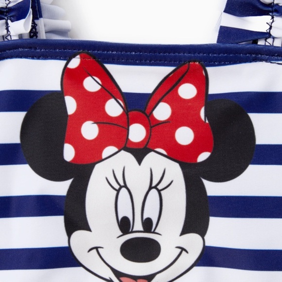 Disney Swimsuits for Baby Girls- Mickey and Minnie Swimwear Strip - Picture 7 of 7